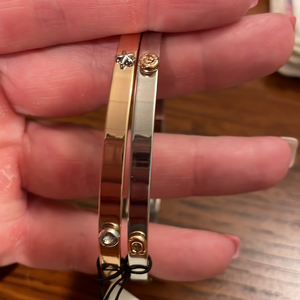 Coach Two Piece Bangle Set - Picture 6 of 6